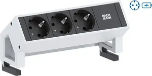 Bachmann Desk 2 Удлинитель 1 AC Розетка Внутренний Белый