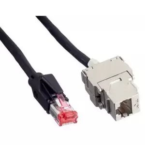 Патч-корд Ethernet Bachmann CAT6a RJ45 5 м — Cat6a, RJ-45 разъемы, никелированные контакты, 10 Гбит/с