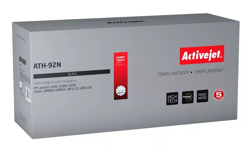 Toneris ActiveJet ATH-92N saderīgs melns, 3100