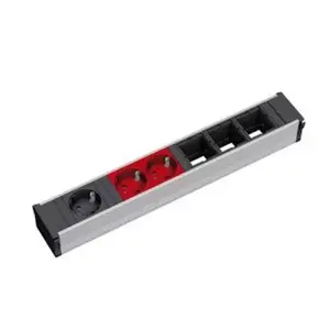 Удлинитель Bachmann 912.024 0.2м 3 AC розетки Черный Серый