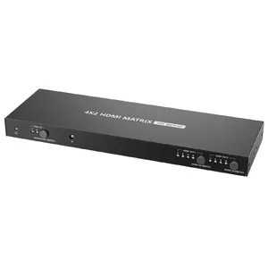 HDMI matricas slēdzis 4x2 PREMIUMCORD – modelis khswit42f, atbalsts UHD 4Kx2K un HDR