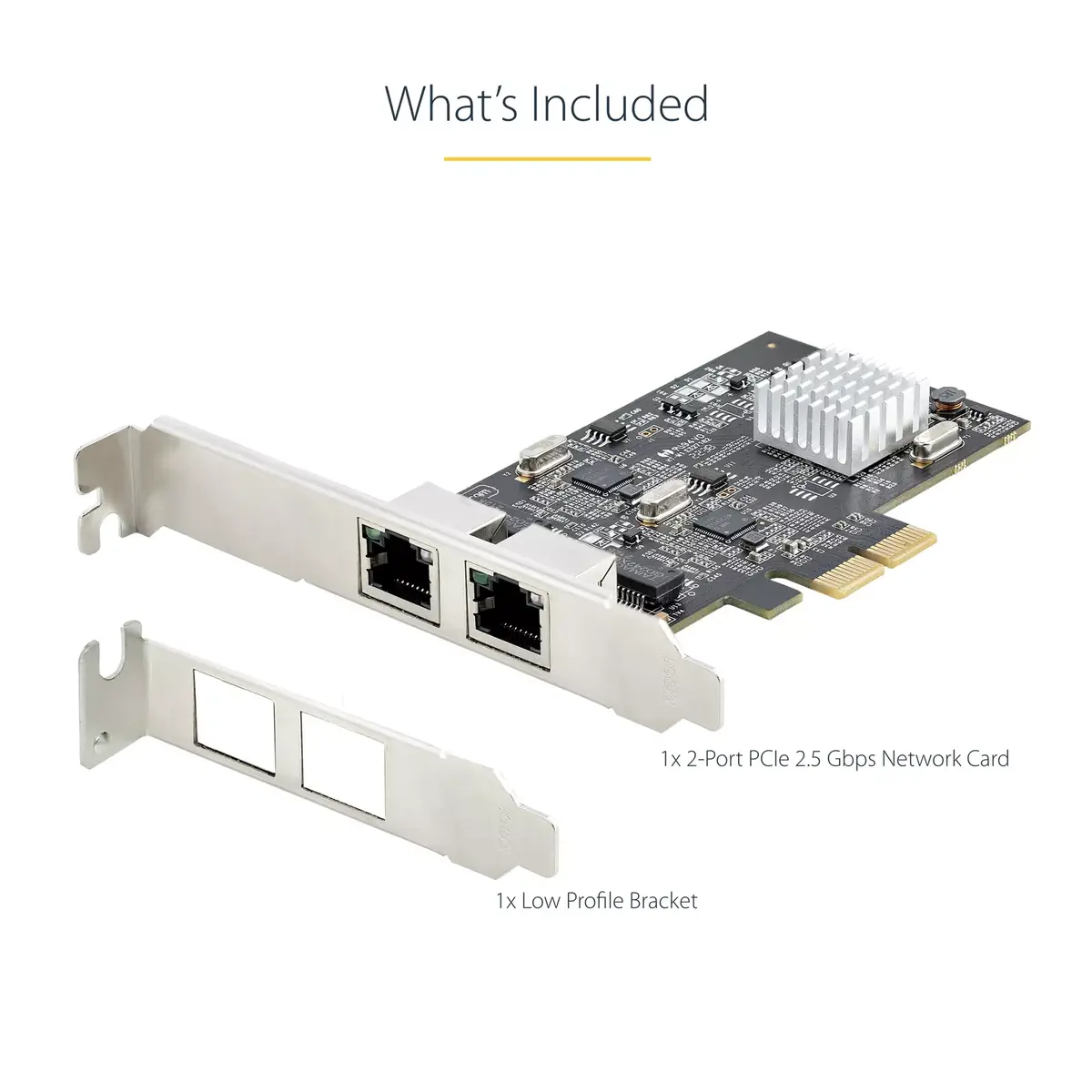 StarTech 2‑портовая 2.5Gbps NBASE‑T PCIe сетевая карта Photo 12