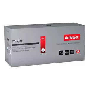Tonera kasete ActiveJet ATH-49N melna, savietojama ar HP/Canon, ietilpība 3200 lapas, 1 gab.