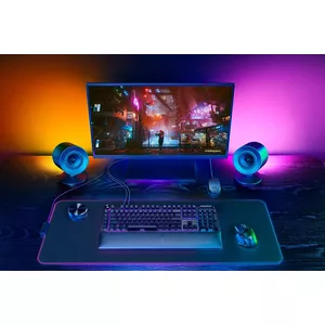 Razer Nommo V2 Pro loudspeaker Full range Black Wired & Wireless