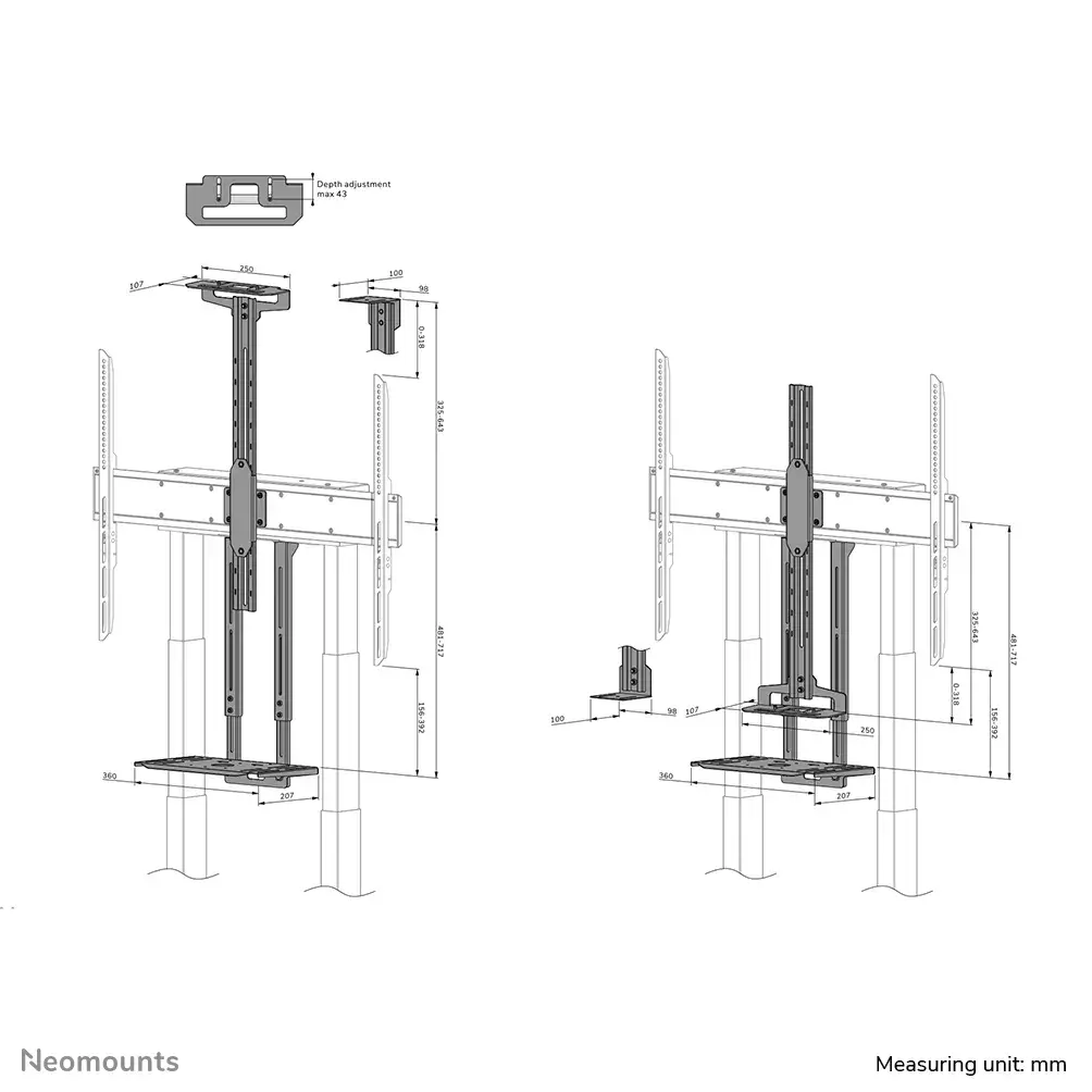 Mounting kit AV1-875BL Photo 16