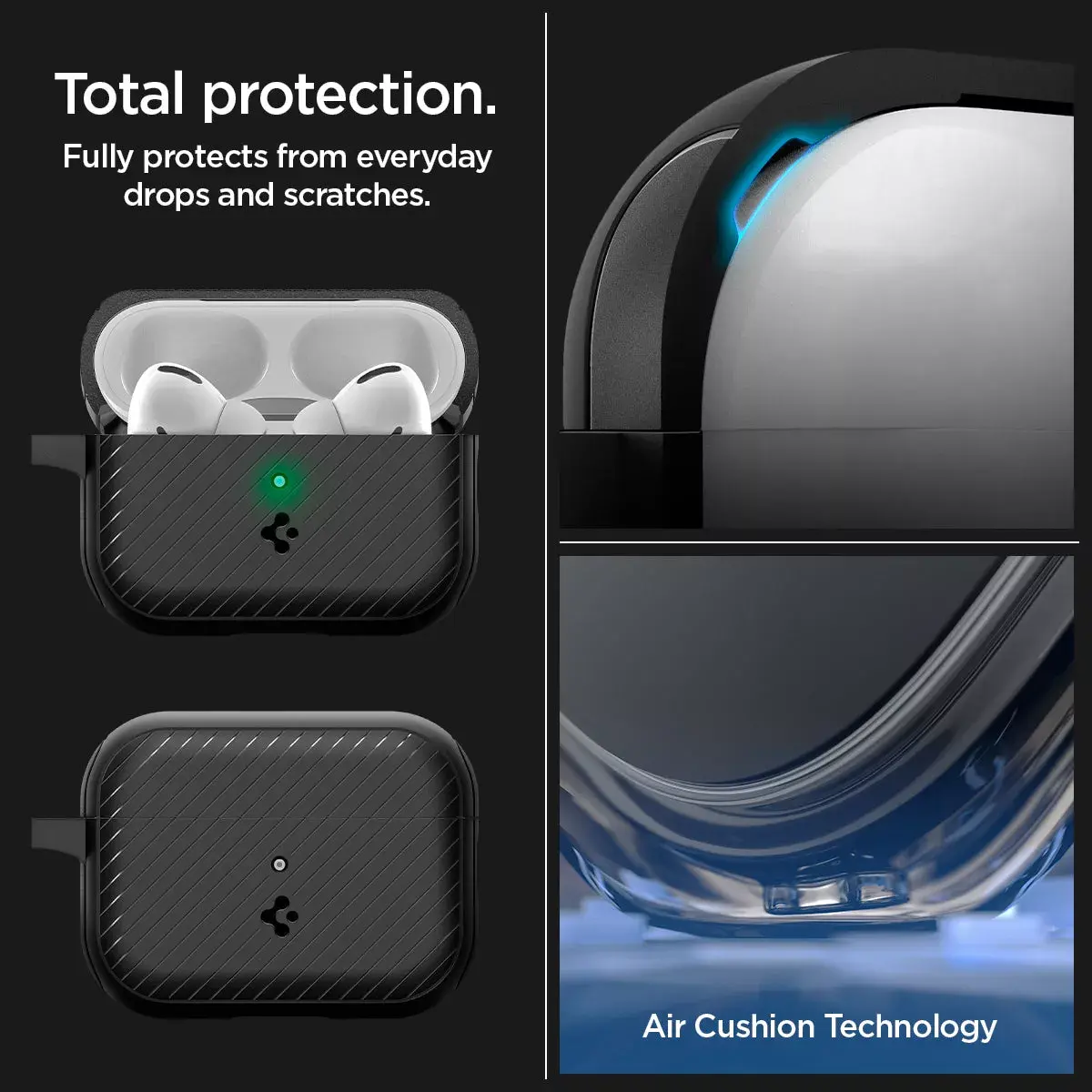 Spigen Mag Armor Case — polycarbonate + TPU, black Photo 20