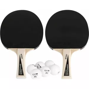 Galda tenisa raketes komplekts Butterfly Ovtcharov 2 raketes, 6 bumbiņas