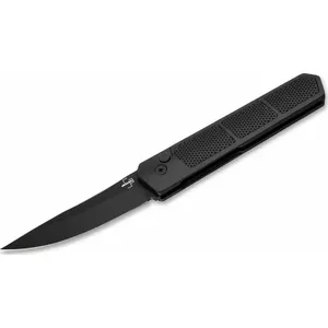 Nazis TOGO Bker Plus Kwaiken Grip Auto Black — salokāms automātiskais kabatas nazis, melns pārklājums