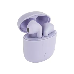 Setty TWS Bluetooth austiņas STWS-19 ceriņu krāsā ar uzlādes futrāli
