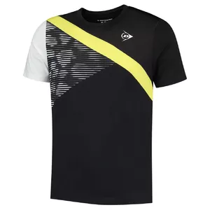 Футболка для мужчин DUNLOP PERFORMANCE Game Tee 3 S черный