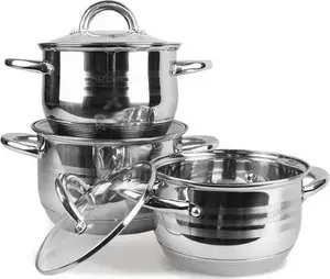 Cookware set Maestro MR-3513-6M – 6-piece pot and pan set