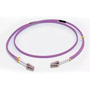 C2G 1M LC/LC OM4 LSZH FIBRE PATCH VIOLET InfiniBand šķiedru optikas kabelis