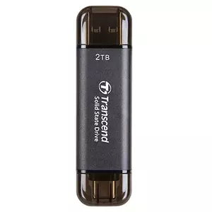 Ārējais cietais disks Transcend 2TB SSD USB Type-A uz Type-C TS2TESD310C