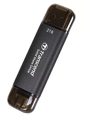 Ārējais cietais disks Transcend 2TB TS2TESD310C Photo 2