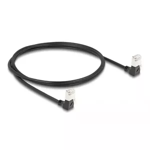 Сетевой кабель DeLOCK RJ45 Cat.6A 1м Черный
