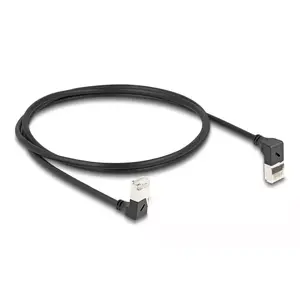 Сетевой кабель DeLOCK RJ45 Cat.6A 1м Черный
