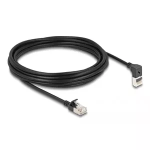 Сетевой кабель DeLOCK RJ45 Cat.6A 5м Черный