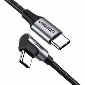 USB-C to USB-C cable UGREEN 50122B, 0.5 m, USB 2.0, 480 Mbps, grey