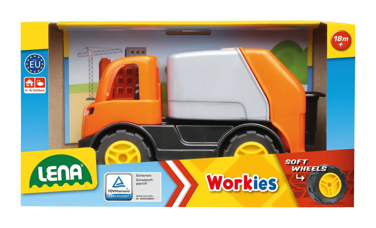 Garbage truck toy Lena 01264 Photo 2