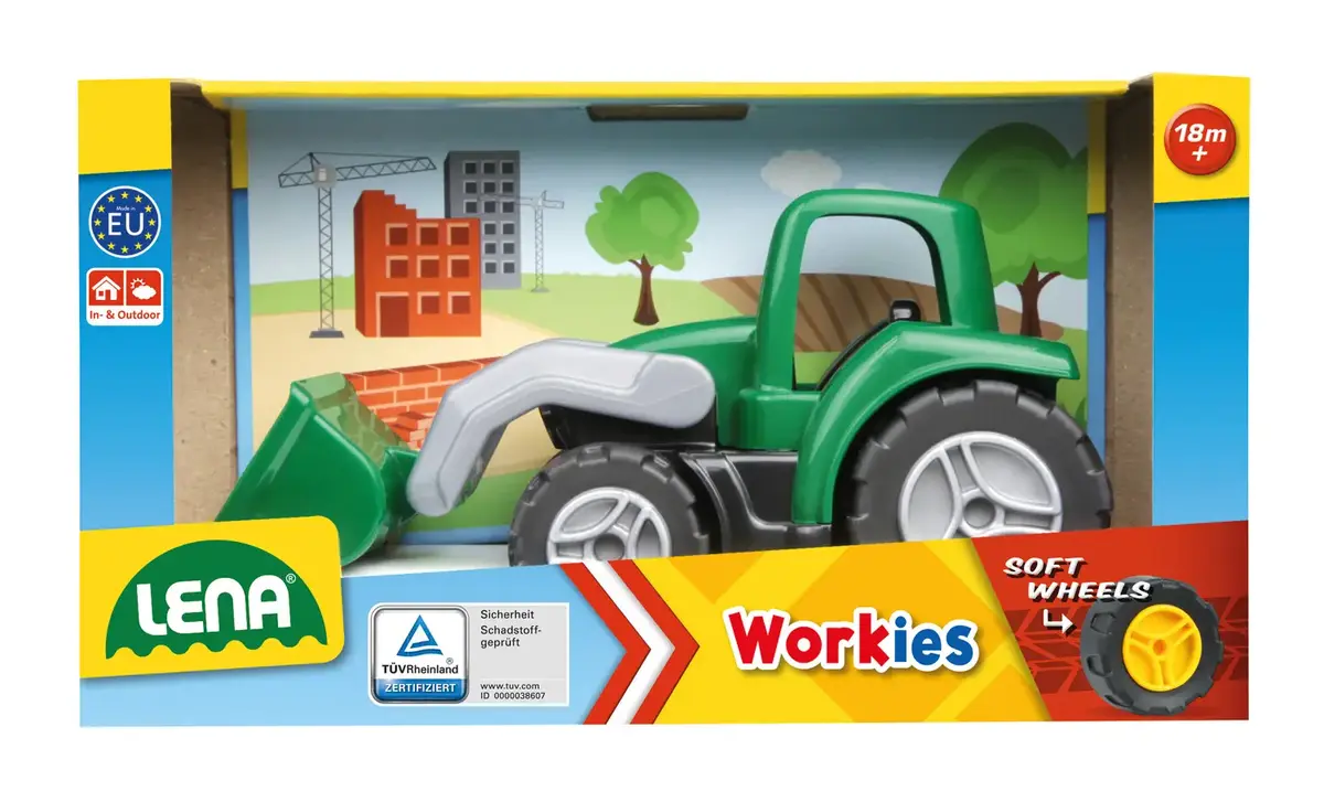 Lena 01263 Игрушечный трактор Workies Photo 2