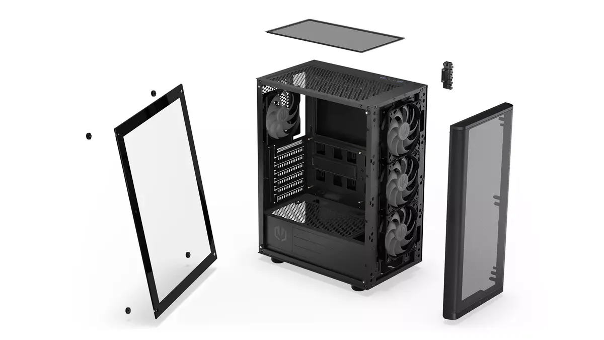 Datora korpuss ENDORFY Ventum 200 ARGB Full Tower Photo 30