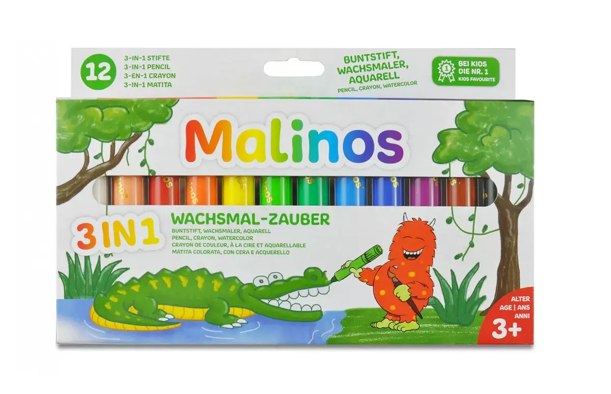 Мелки Malinos 301035 набор 12 шт. Photo 2