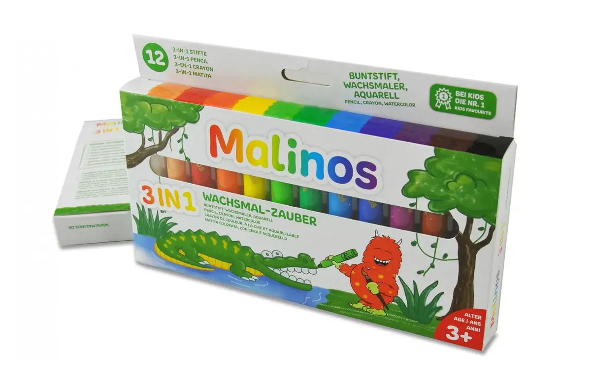 Мелки Malinos 301035 набор 12 шт. Photo 4