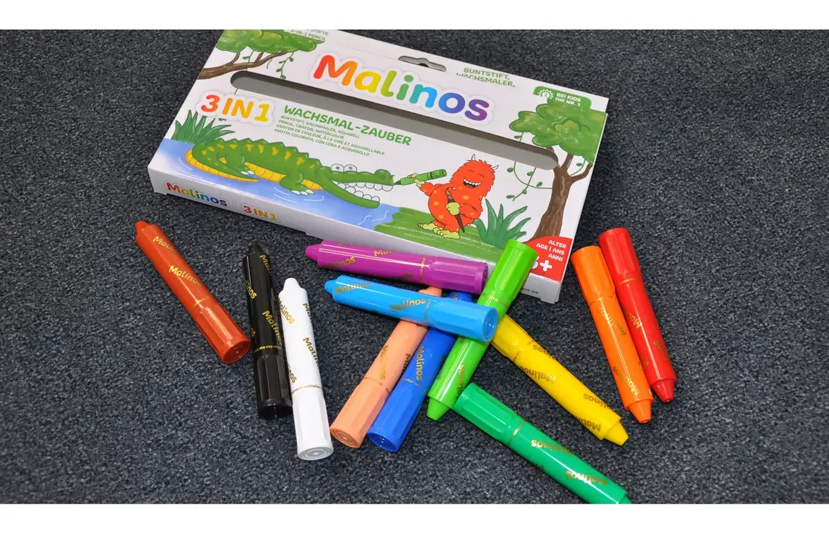 Мелки Malinos 301035 набор 12 шт. Photo 5