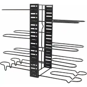 Pan and Pot Organizer Rack KingHoff KH-1640 – countertop storage for skillets and cookware