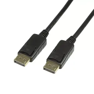 DisplayPort cable LogiLink CV0076 7.5 m Black