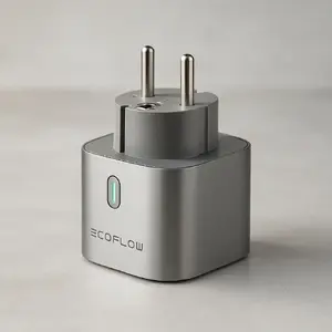 Viedā kontaktligzda EcoFlow EFA-SMARTPLUG-EU Sudraba Iekštelpu Bezvadu Bluetooth Wi-Fi