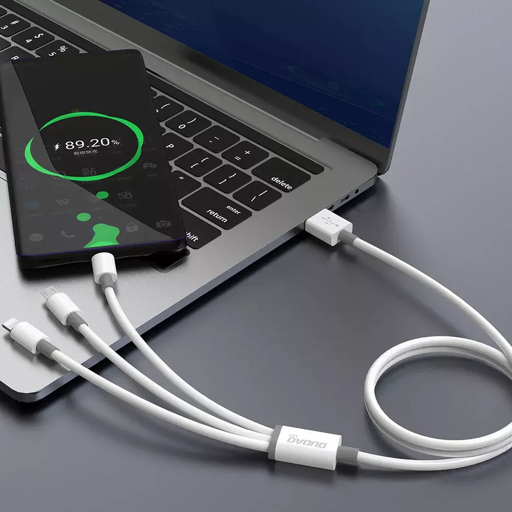 3in1 USB cable DUDAO L8s Upgrade Photo 5
