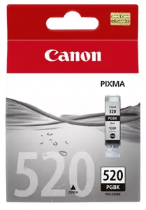 Ink cartridge Canon PGI520BK — original black pigment ink for compatible printers