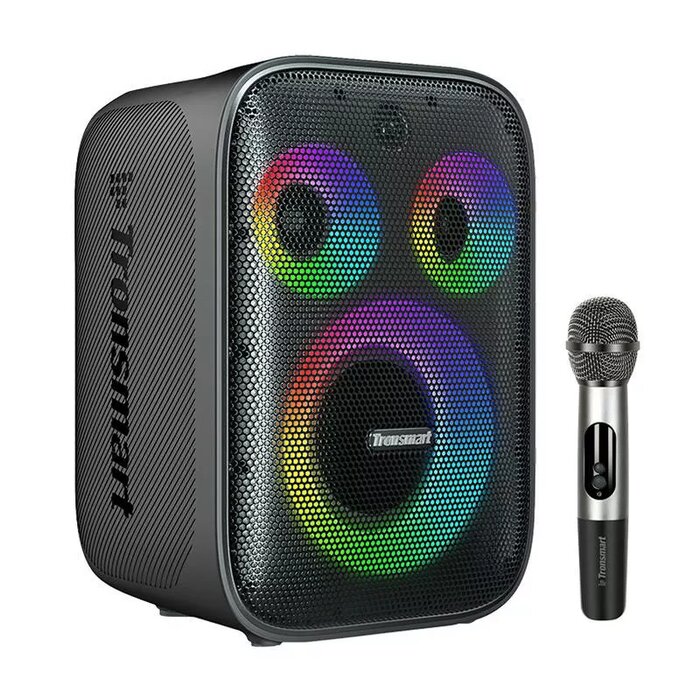 Wireless Bluetooth Speaker Tronsmart Halo Halo 200 mic black AiO.lv