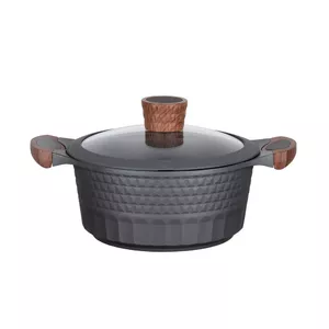Kitchenware Resto Kitchenware Capella 2.6 L Round Black Wood