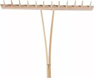 Wooden Garden Rake AWTools AW00094 – wooden handle, metal tines