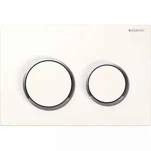 Flush button GEBERIT Omega 20 for WC white, model 115.085.KJ.1