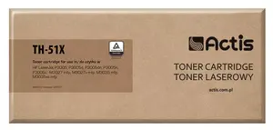 Тонер-картридж ACTIS TH-51X заменитель для HP 51X Q7551X, черный, стандартный 13 000 страниц