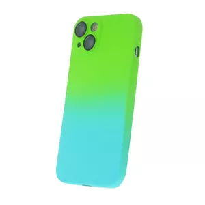 Silicone back case by fusion accessories for iPhone 7/8/SE 2020/SE 2022 in Green Blue