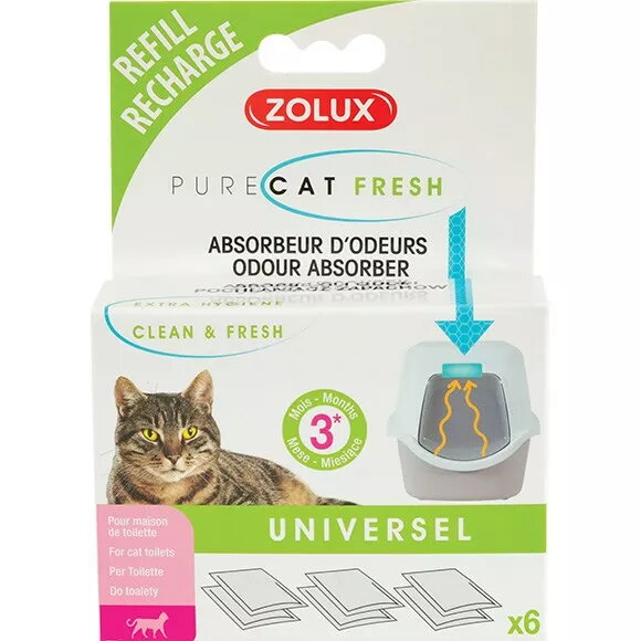 Smakas absorbēšanas kasetes ZOLUX Purecat modelis