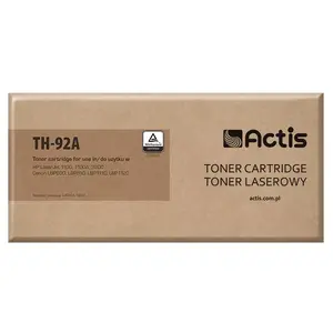 Тонер-картридж ACTIS TH-92A для HP 92A C4092A и Canon EP-22, стандартный, 2500 страниц, черный