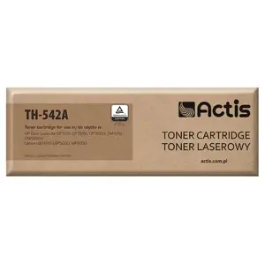 Tonera kasetne Actis TH-542A (aizstājējs HP 125A CB542A / Canon CRG-716Y), dzeltena, standarta 1500 lapas, 1 gab.