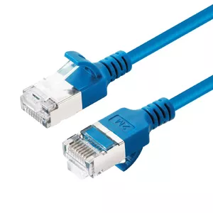 Сетевой кабель Microconnect V-FTP6A05B-SLIM синий 5 м Cat6a U/FTP