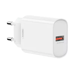 Wall charger Remax, RP-U72, USB, 22.5W (white)