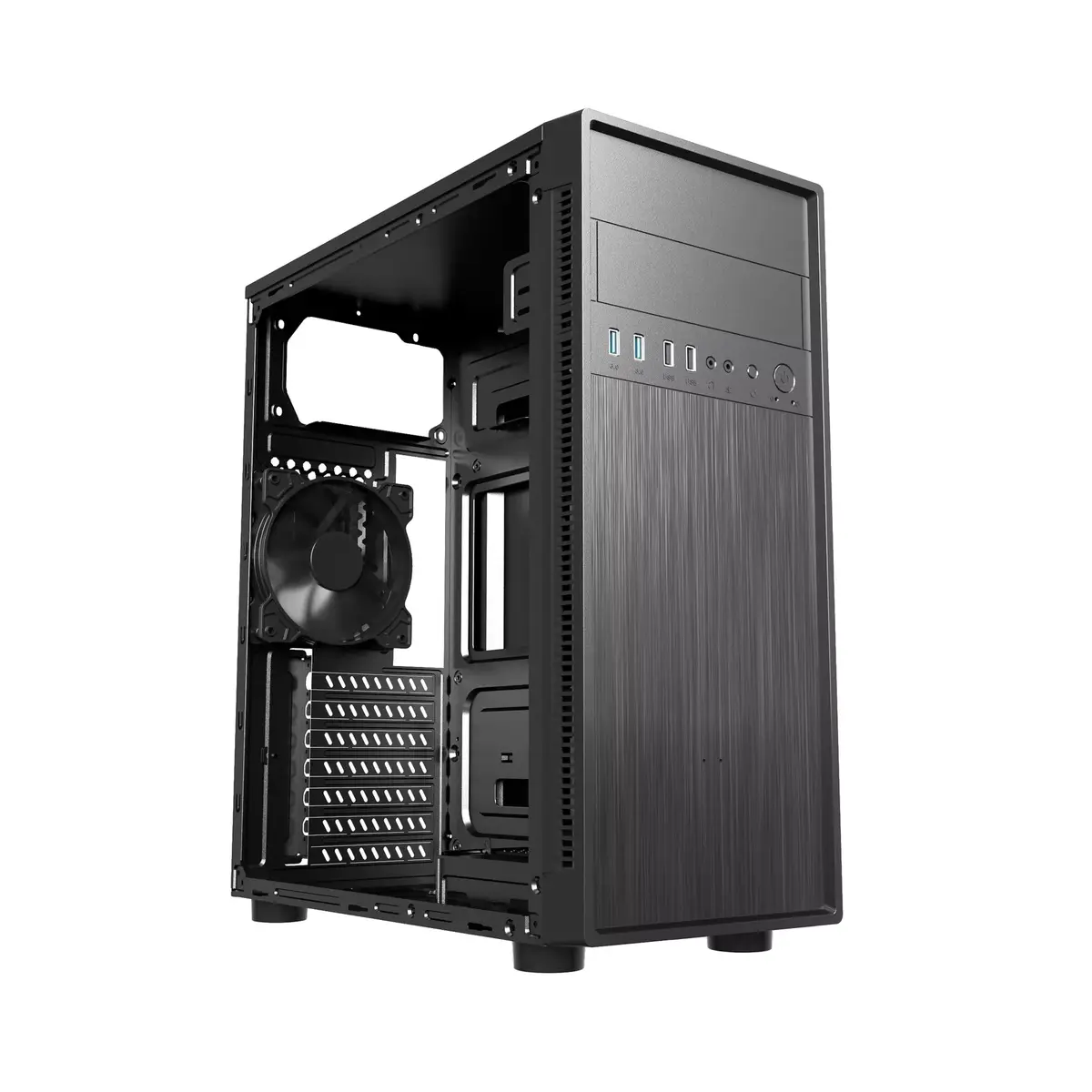 GEMBIRD Fornax 160 Mini Tower корпус Photo 5
