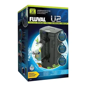 Ārējais piestiprināmais filtrs Hagen Fluval U2 45–110 L akvārijiem, 5 W, saldūdenim un jūras ūdenim