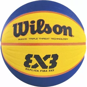 Мяч для баскетбола Wilson FIBA 3X3 Replica WTB1033XB сине‑жёлтый, модель 08083