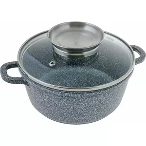 Zilner Marble Pot 1.7L 18cm Grey ZL-6999