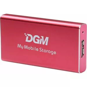 External SSD DGM My Mobile Storage 512GB – portable solid-state drive, red (MMS512RD)