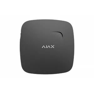 Беспроводной пожарный датчик Ajax FireProtect Plus Black модель 38106 — обнаружение дыма и тепла, на батарее